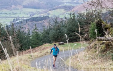 Running trails at Whinlatter Forestry England